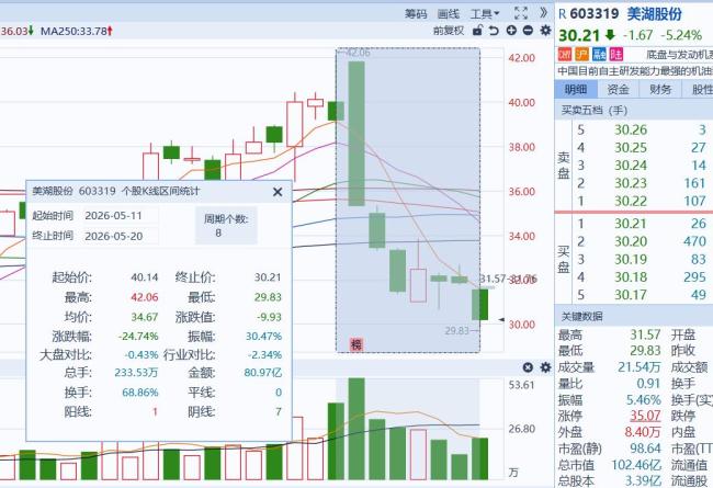 美湖股份一篇“小作文”致股价跌24% 具身智能争议引发市场波动