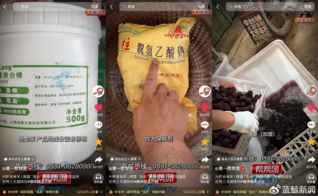 上海最大果品批发市场全面排查杨梅
