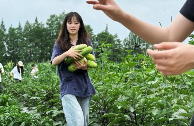 22歲大學(xué)生和同學(xué)擺攤賣菜 科學(xué)種植走紅網(wǎng)絡(luò)