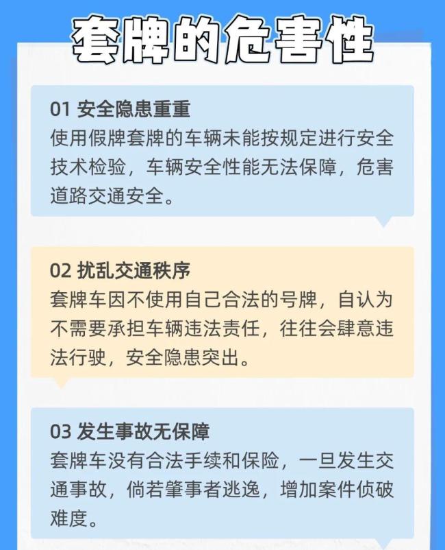 两车共用一车牌车主被罚