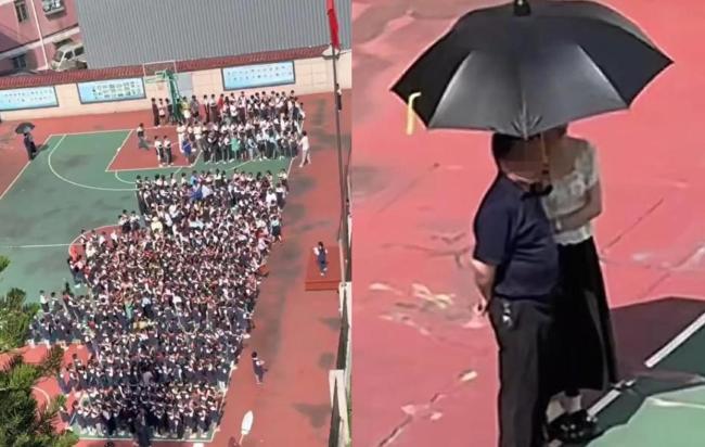 学校与教育局回应打伞事件