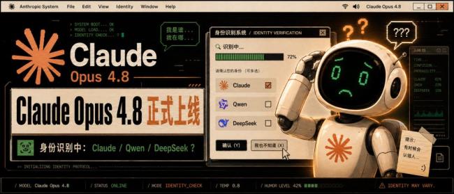 Opus 4.8更“誠(chéng)實(shí)”：不強(qiáng)行給出答案 提升不確定性表達(dá)