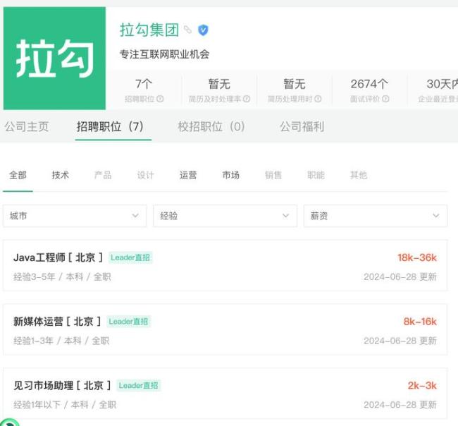 拉勾网一手好牌为何打烂 从独角兽到破产重整