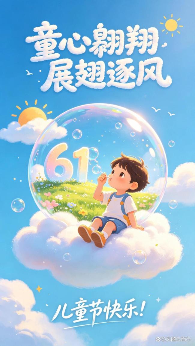 愿你童心永不退場(chǎng) 歲歲歡喜無(wú)憂