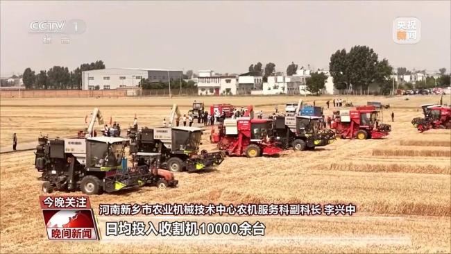 河南給田地裝上“數(shù)字大腦” 科技助力麥?zhǔn)崭咝七M