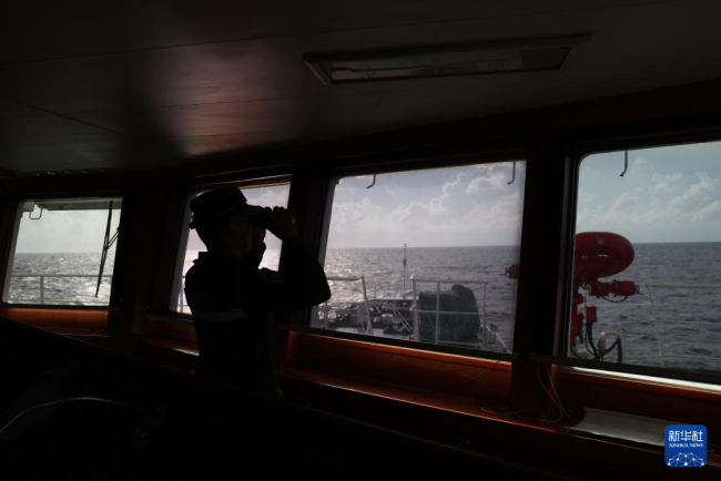 海警川山艦：逐浪南海守蔚藍(lán) 巡航守護(hù)黃巖島
