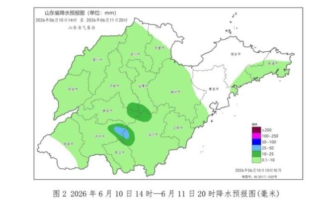 山東發(fā)布強對流天氣預警 雷雨大風來襲