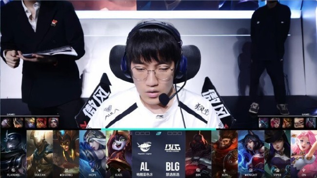 BLG获得败决优先选边权