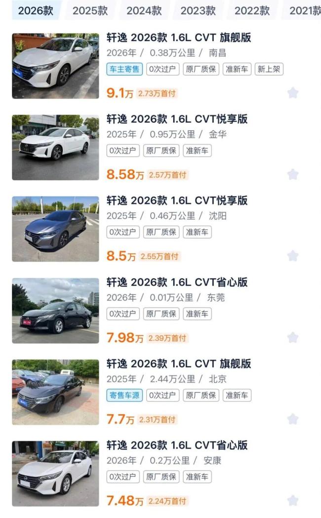 二手燃油車價格暴跌 市場重構(gòu)進行時