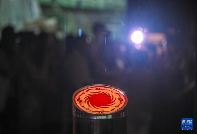 “太阳神鸟”金饰亮相国博 古蜀文明璀璨瑰宝