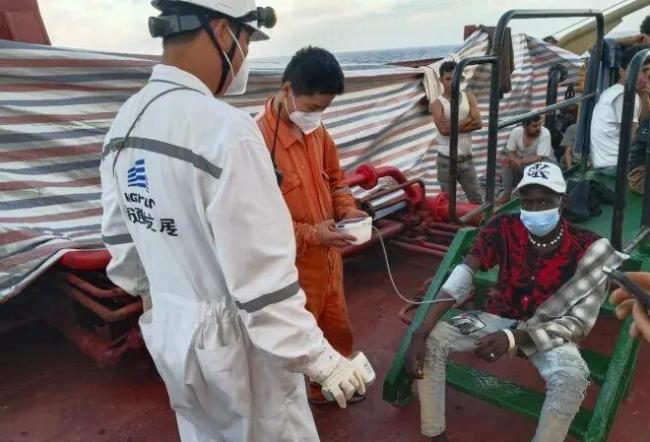 41名遇险人员获救 埃及发来感谢信 中国船员英勇救援