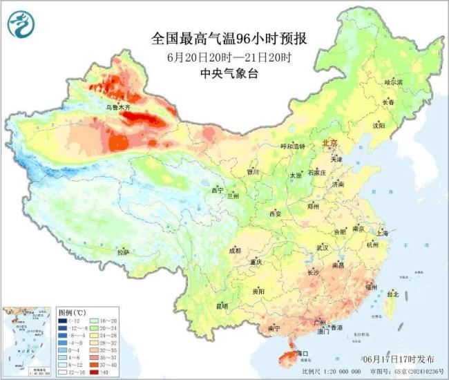 端午假期南北天气两重天 西雨东热格局明显