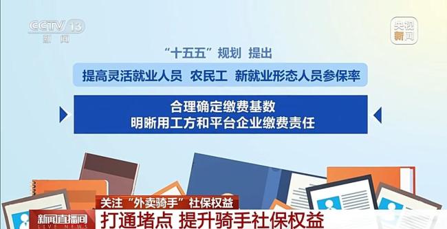 外卖骑手权益有了新保障 参保模式多样化