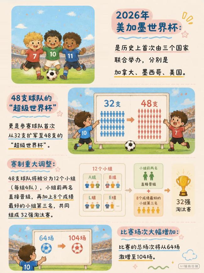 萌版世界杯聊天指南来了 9图get新赛制知识点