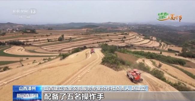 全国多地夏收夏管稳步推进 科技助力高效作业