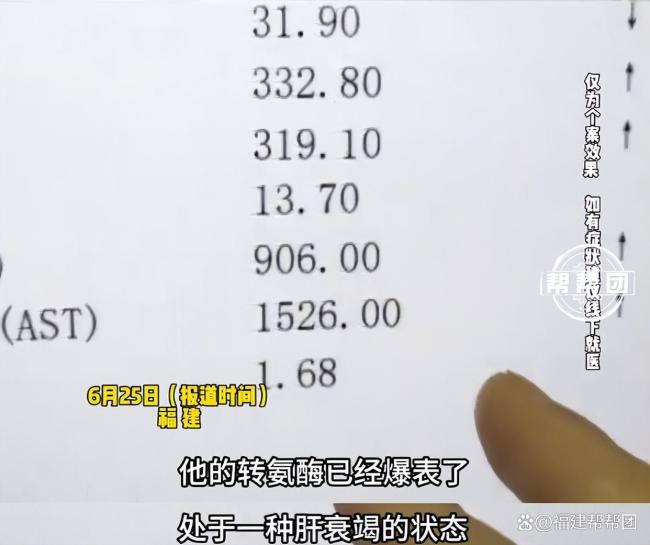 男子吃半根变苦黄瓜致肝衰竭