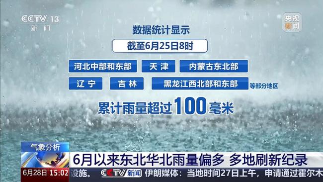 专家解析6月北方频繁降雨