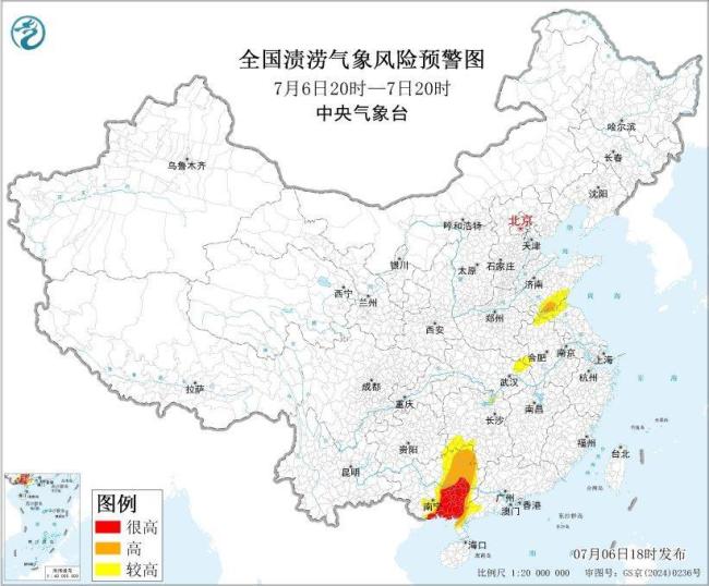 五预警齐发！广西有大暴雨、特大暴雨 多地面临灾害风险