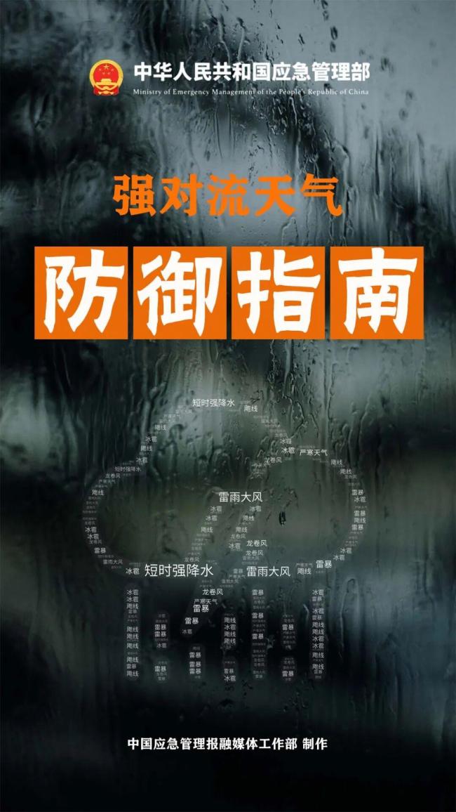 强对流天气如何避险？紧急提示 安全防范要点