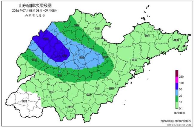 中央气象台再发两预警 山东将迎大到暴雨及强对流天气