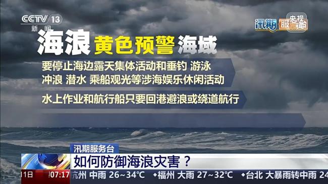 如何防御应对风暴潮、海浪灾害 预警与防范措施
