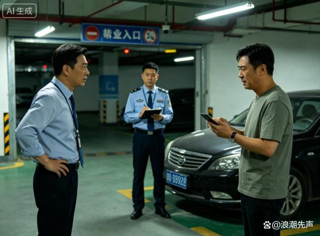 公职人员霸占车位多日被停职 特权心态引争议