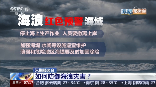 如何防御应对风暴潮、海浪灾害？这份避险指南必看