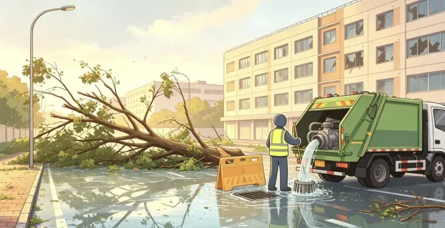 台风来袭积水后易引发这些健康问题