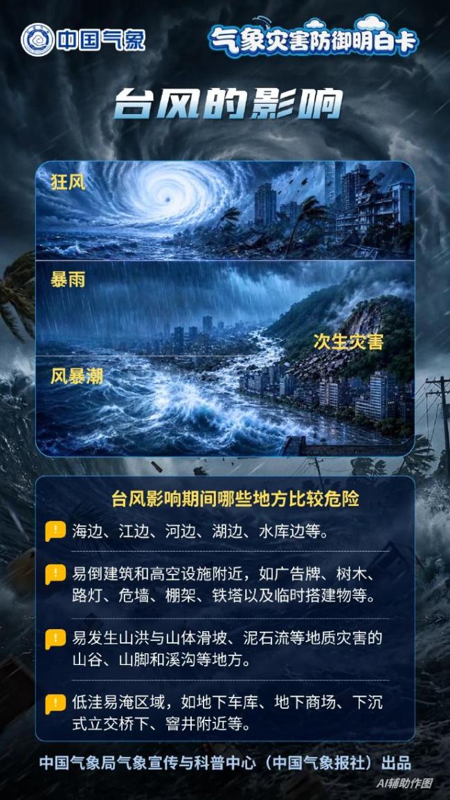 台风“巴威”在浙江玉环登陆 13级强风来袭