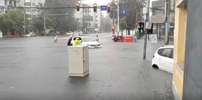 巴威带来的雨下到东北 沈阳防汛红色预警