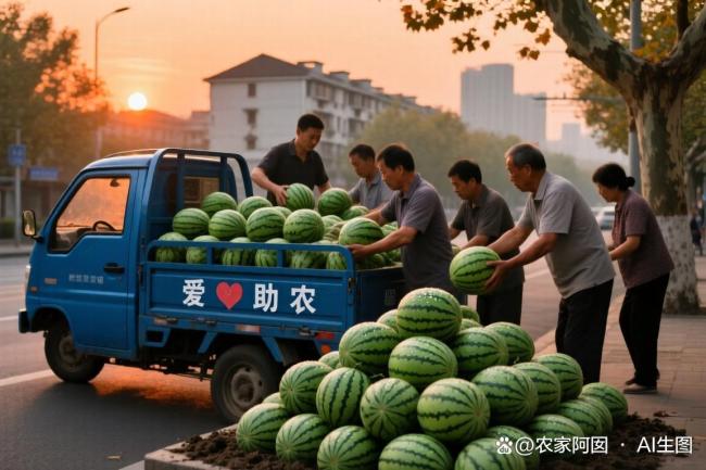 河南西瓜驰援杭州被市民抢购一空 爱心接力温暖人心