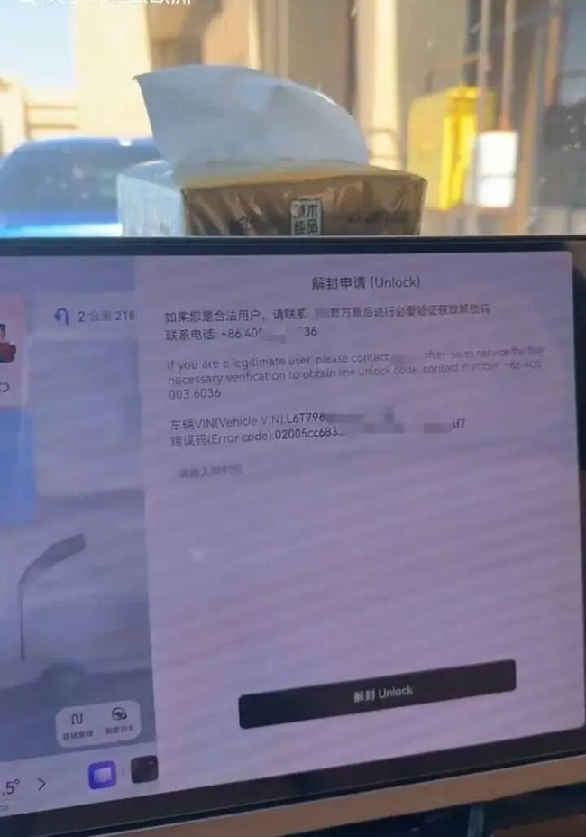 厂家回应自驾电车出国被远程锁车 车主异国遭遇困境