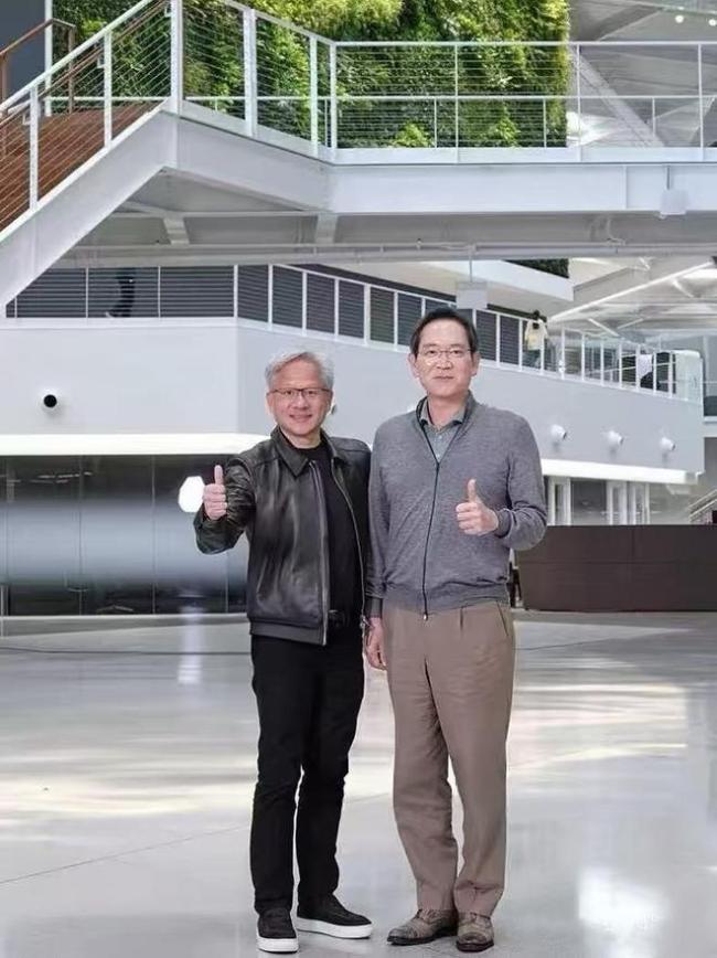 李在明和黄仁勋会面 李在镕作陪 硅谷之行预热韩美合作