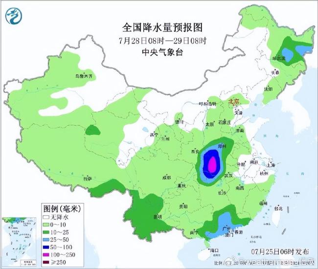 受台风影响郑州明夜起有大到暴雨 警惕强对流天气
