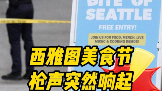 美国一美食节场馆内突传枪声