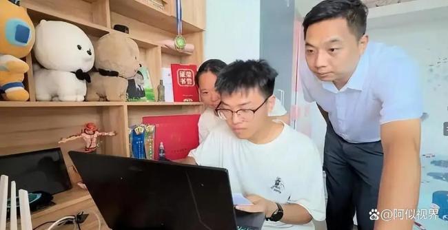 男生技能高考687分被武职录取 鱼塘边改写命运