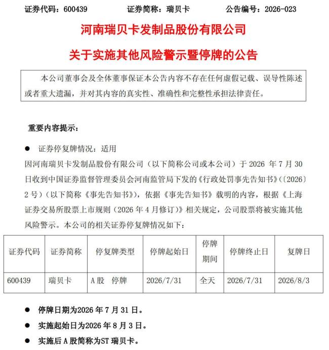 假发第一股瑞贝卡被罚