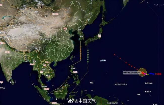 台风“白海豚”或将影响我国 路径仍有变数