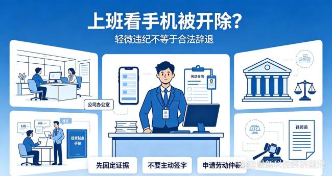 上班刷手机被公司开除