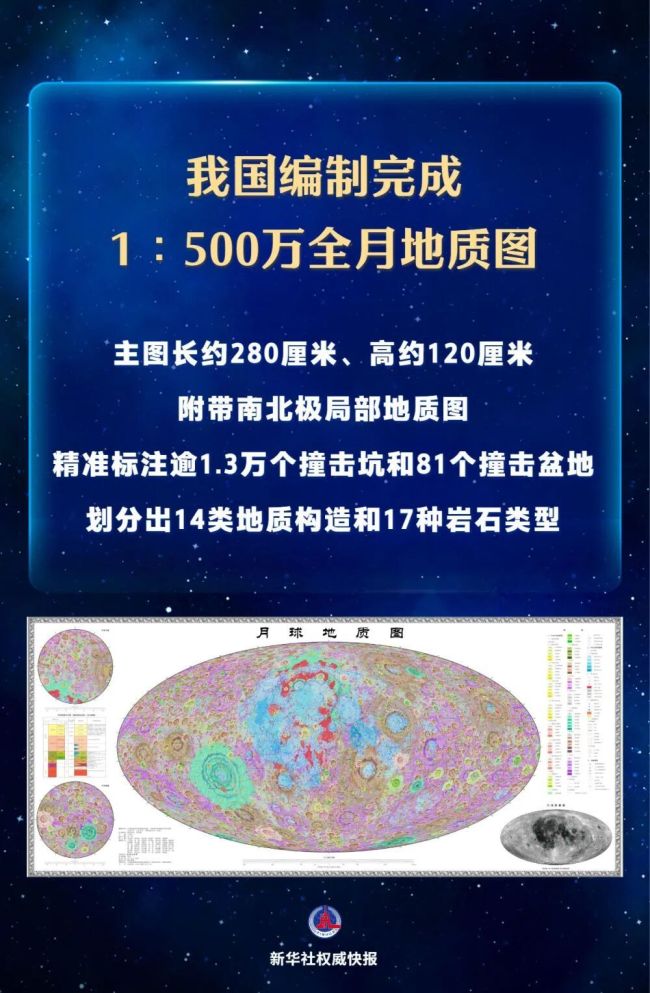 我国新版全月地质图编制完成