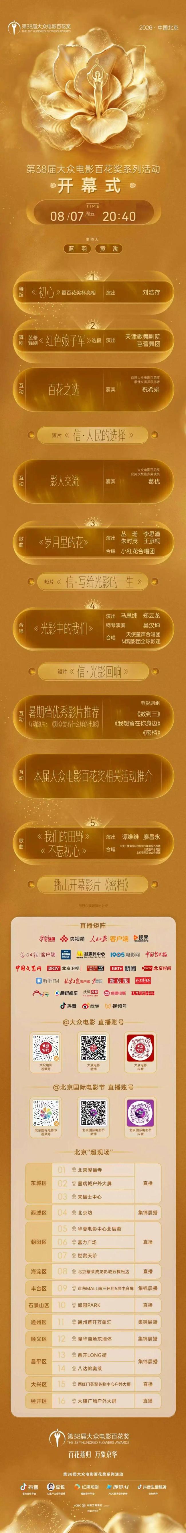 百花奖开幕式