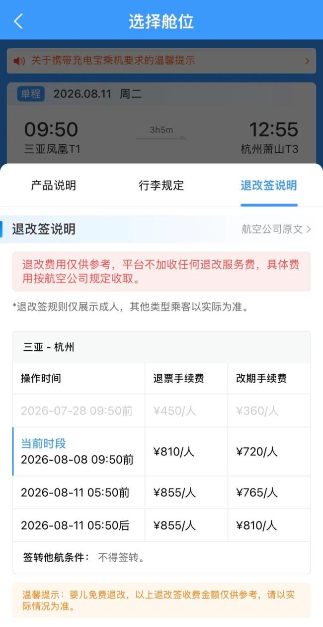 购飞机票7分钟后退票被扣2022元