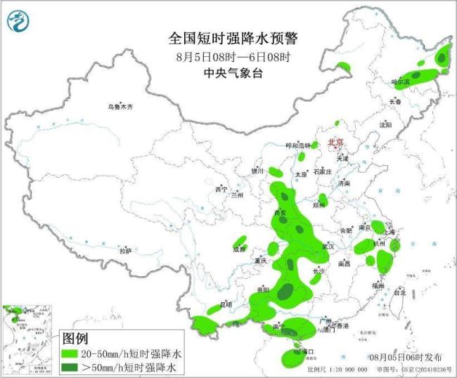 三警齐发!多地10级以上雷暴大风 强对流与暴雨预警