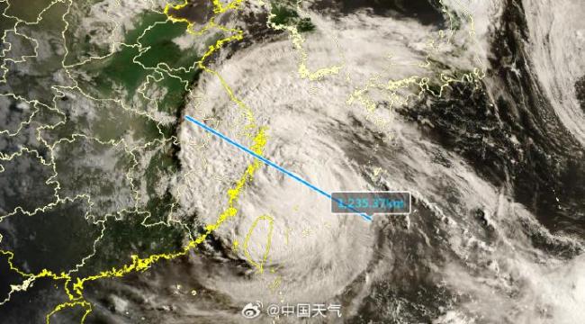 台风白海豚到哪里了 逼近浙闽沿海