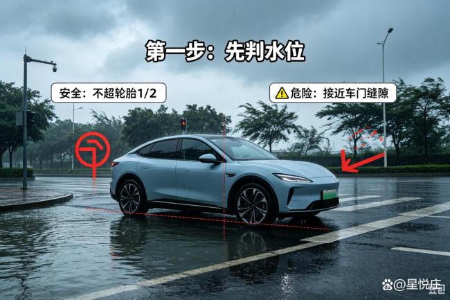 台风过后多地积水:车辆趴窝 大树倒伏 新能源车涉水安全指南