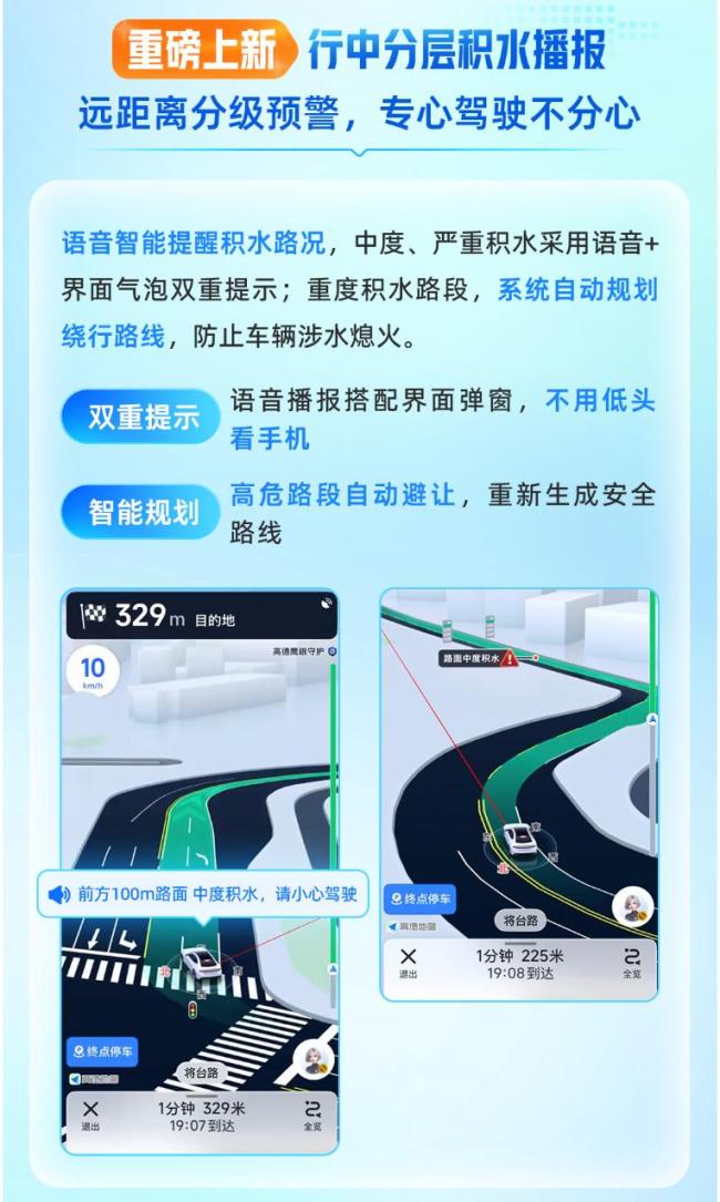 雨天开车怕涉水?北京近800处监测点数据已接入导航!厘米级积水实时更新