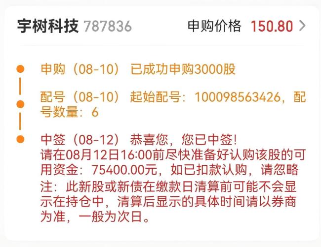 宇树科技中签女子开盘就卖出 预期收益20万