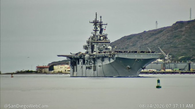 印太罕见出现无航母和两栖攻击舰“空白期” 美海军主力舰船部署分析 美军战略调整背后