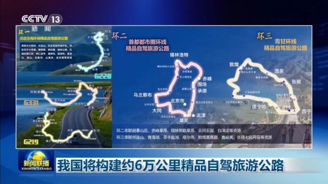 我国将构建约6万公里精品自驾旅游公路