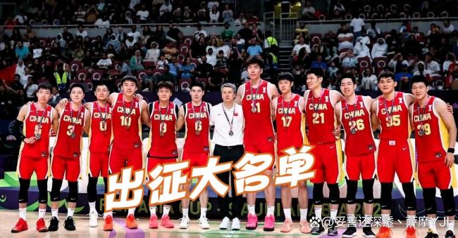 中国男篮确定世预赛15人大名单
